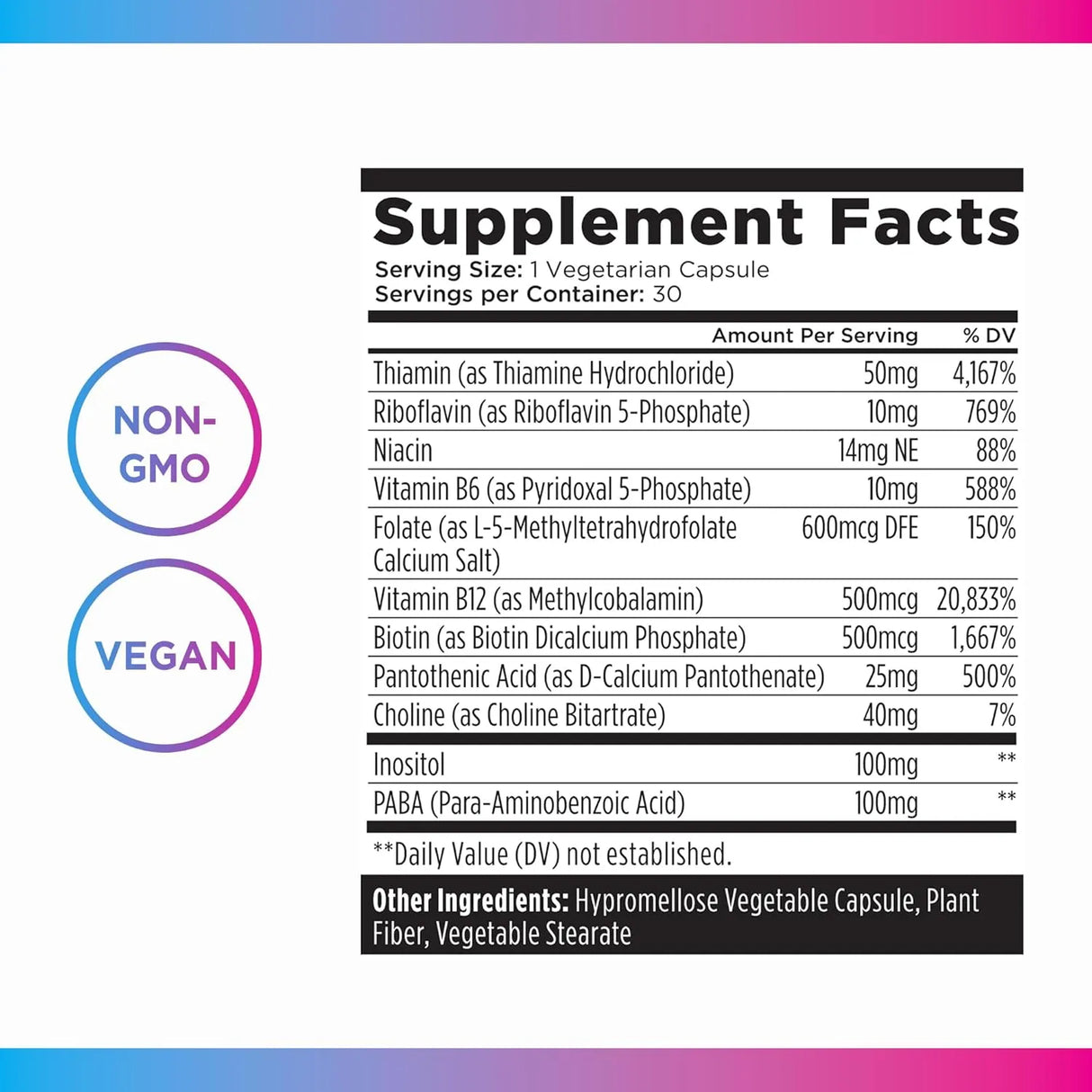 LIVINGOOD DAILY - Livingood Daily Vitamin B Complex 30 Capsulas - The Red Vitamin MX - Suplementos Alimenticios - {{ shop.shopifyCountryName }}