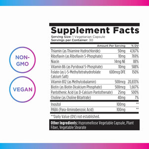 LIVINGOOD DAILY - Livingood Daily Vitamin B Complex 30 Capsulas - The Red Vitamin MX - Suplementos Alimenticios - {{ shop.shopifyCountryName }}