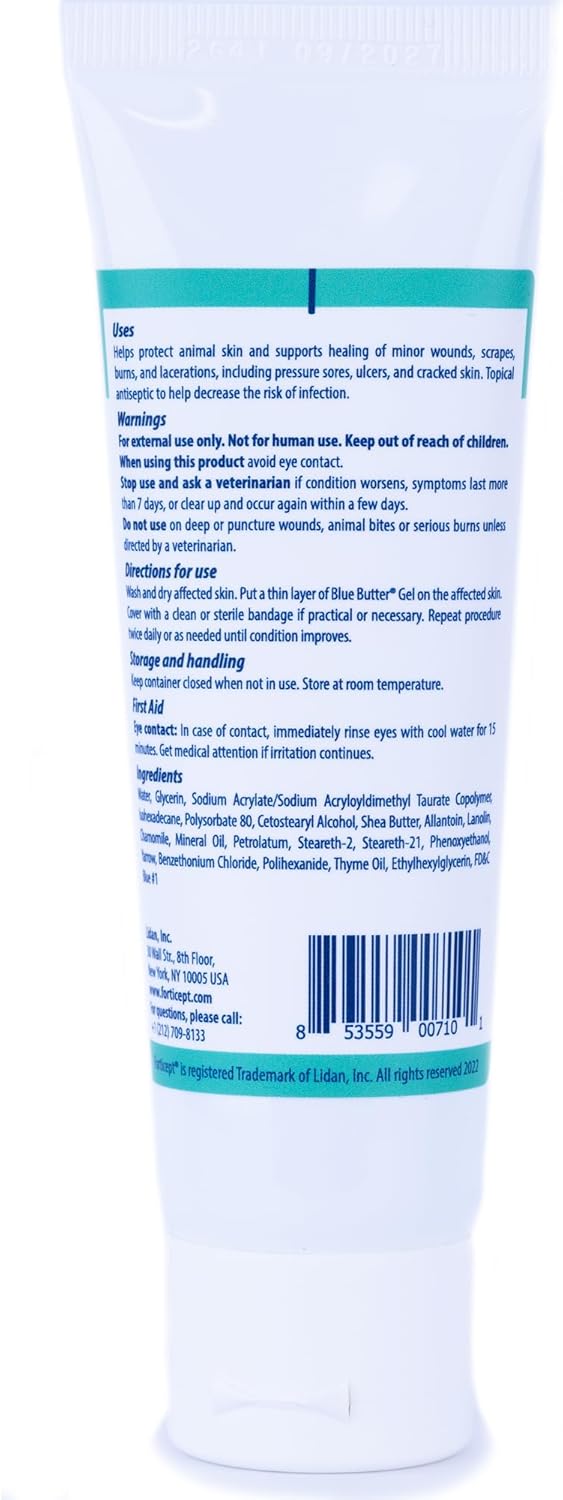Forticept Blue Butter Hot Spot Treatment for Dogs & Cats 2 Oz.