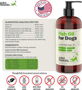 DELEY NATURALS - Deley Naturals Dog Fish Oil Icelandic 2X Omega 16 Fl.Oz. - The Red Vitamin MX - Aceite De Pescado Para Perros - {{ shop.shopifyCountryName }}
