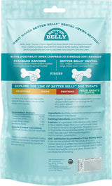 BETTER BELLY - Better Belly Highly Digestible Rawhide Dental Chews Large 4 Piezas - The Red Vitamin MX - Cuidado Dental Para Perros - {{ shop.shopifyCountryName }}