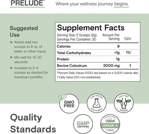 PRELUDE - Prelude Bovine Colostrum 30 Servicios Unflavored - The Red Vitamin MX - Suplementos Alimenticios - {{ shop.shopifyCountryName }}