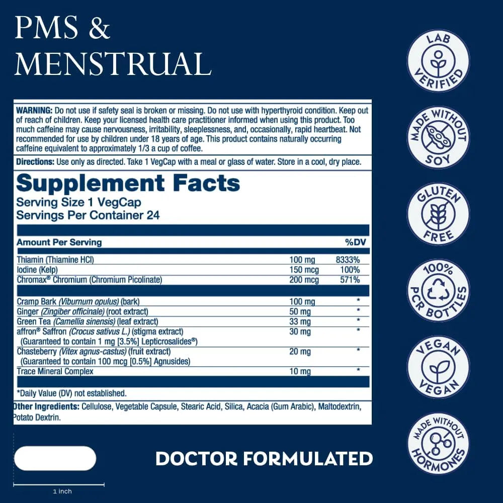 SOLARAY - SOLARAY PMS & Menstrual her life STAGES 24 Capsulas - The Red Vitamin MX - Suplementos Alimenticios - {{ shop.shopifyCountryName }}