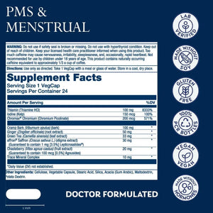 SOLARAY - SOLARAY PMS & Menstrual her life STAGES 24 Capsulas - The Red Vitamin MX - Suplementos Alimenticios - {{ shop.shopifyCountryName }}