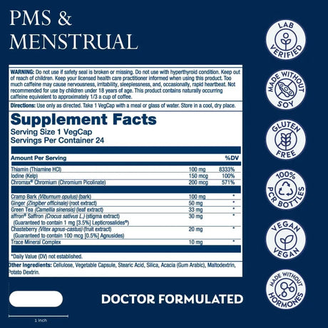 SOLARAY - SOLARAY PMS & Menstrual her life STAGES 24 Capsulas - The Red Vitamin MX - Suplementos Alimenticios - {{ shop.shopifyCountryName }}