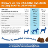 ZESTY PAWS - Zesty Paws Senior Advanced Calming & Cognition Soft Chews for Dogs 90 Masticables - The Red Vitamin MX - Relajantes Para Perros - {{ shop.shopifyCountryName }}