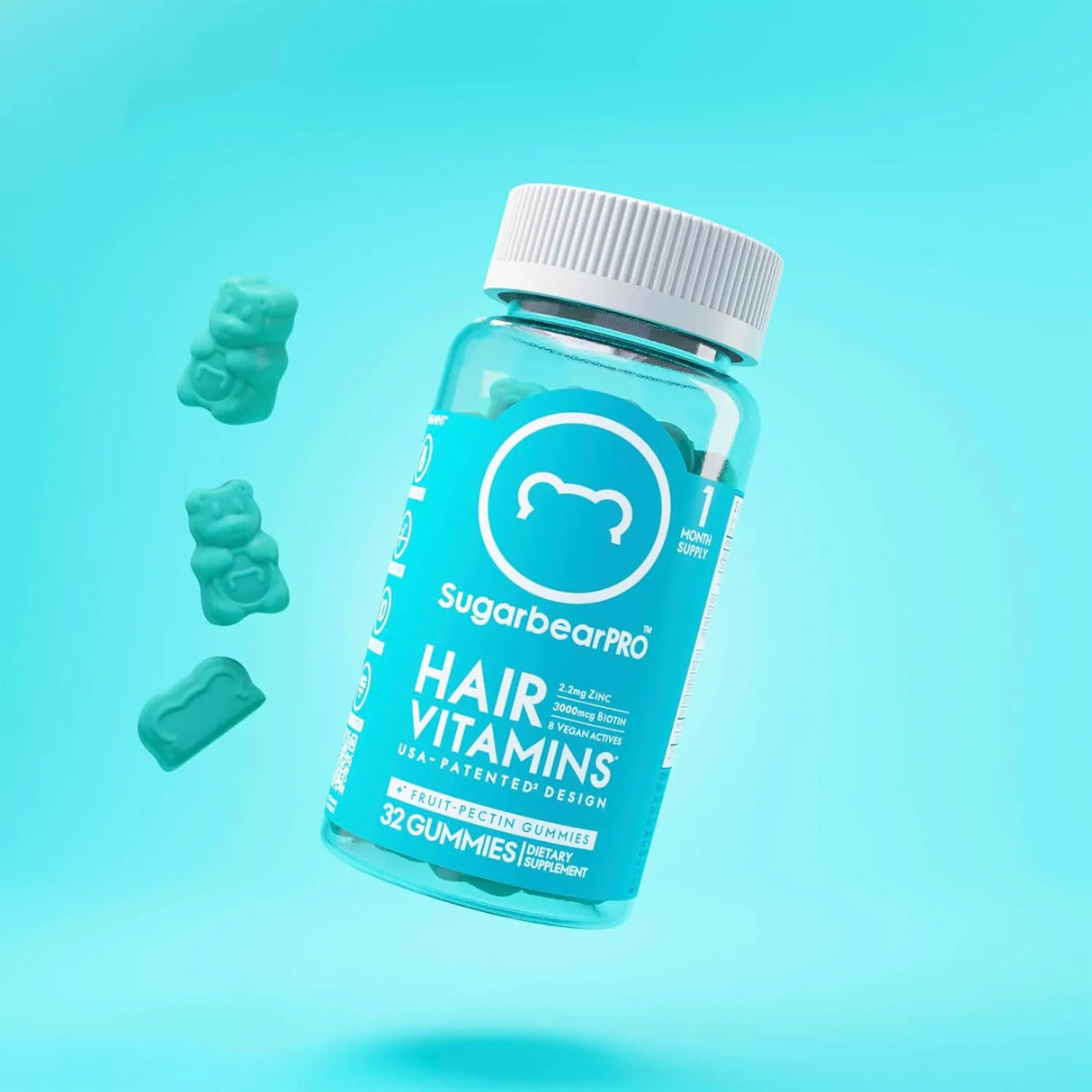 SUGARBEARPRO - SugarbearPRO Hair Vitamin Extra Strength Gummies - The Red Vitamin MX - Suplementos Alimenticios - {{ shop.shopifyCountryName }}