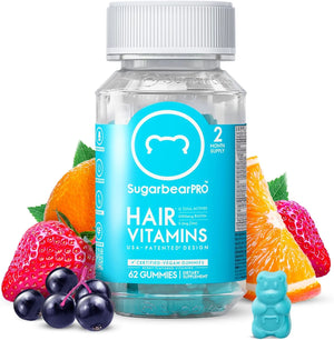 SUGARBEARPRO - SugarbearPRO Hair Vitamin Extra Strength Gummies - The Red Vitamin MX - Suplementos Alimenticios - {{ shop.shopifyCountryName }}