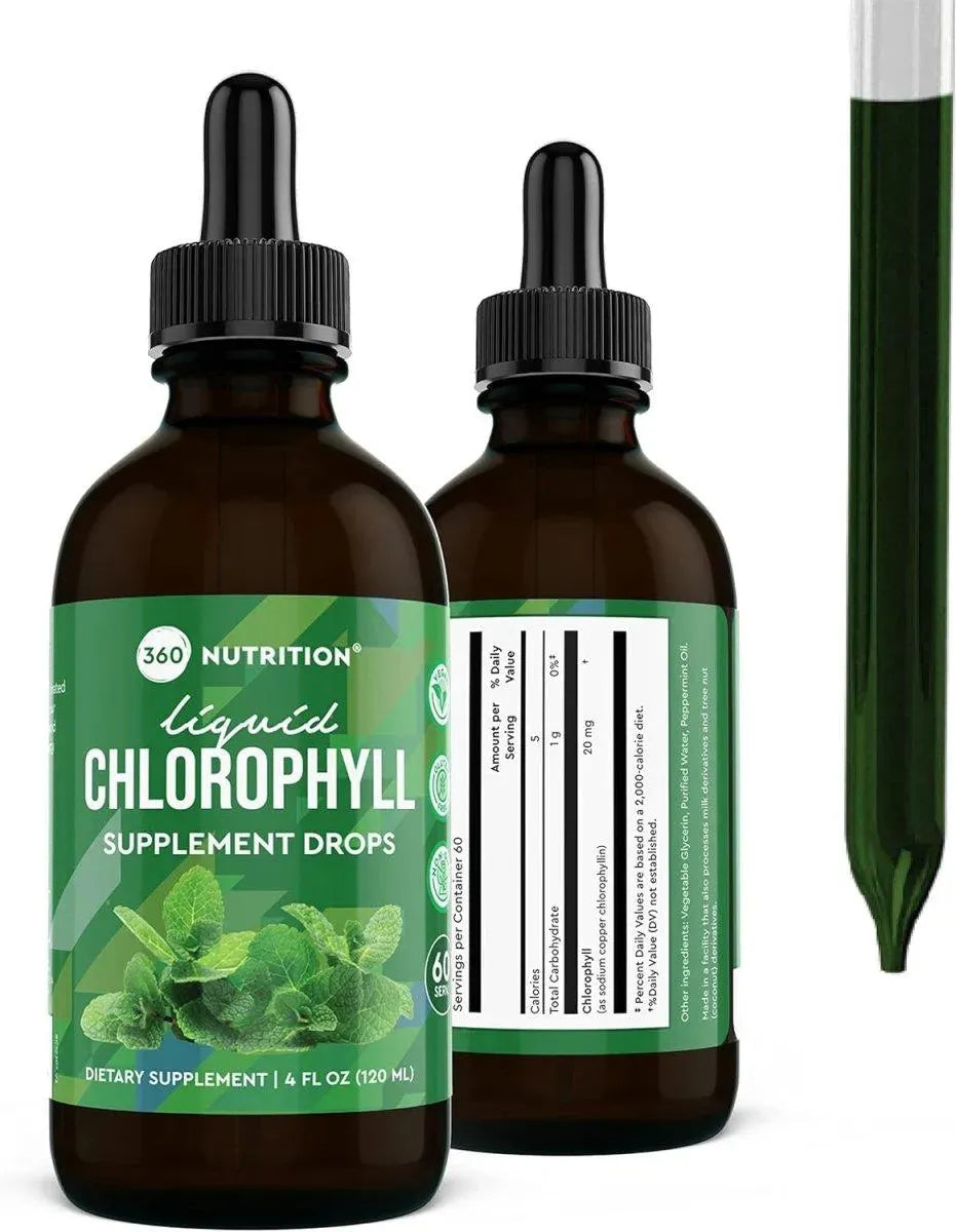 360 NUTRITION - 360 Nutrition Chlorophyll Liquid Drops 120Ml. - The Red Vitamin MX - Suplementos Alimenticios - {{ shop.shopifyCountryName }}