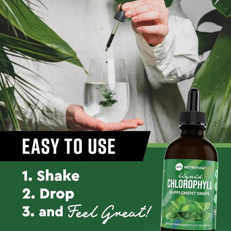 360 NUTRITION - 360 Nutrition Chlorophyll Liquid Drops 120Ml. - The Red Vitamin MX - Suplementos Alimenticios - {{ shop.shopifyCountryName }}