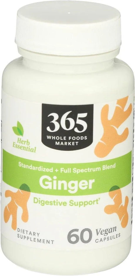 365 - 365 By Whole Foods Market Ginger 60 Capsulas - The Red Vitamin MX - Suplementos Alimenticios - {{ shop.shopifyCountryName }}