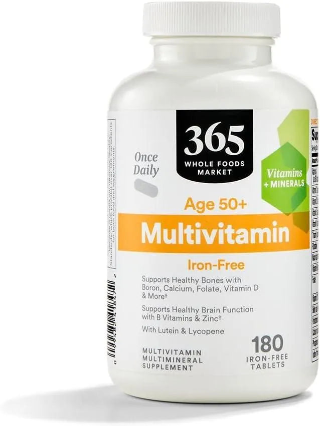 365 - 365 by Whole Foods Market Mature Adult Once Daily Multi 180 Tabletas - The Red Vitamin MX - Suplementos Alimenticios - {{ shop.shopifyCountryName }}