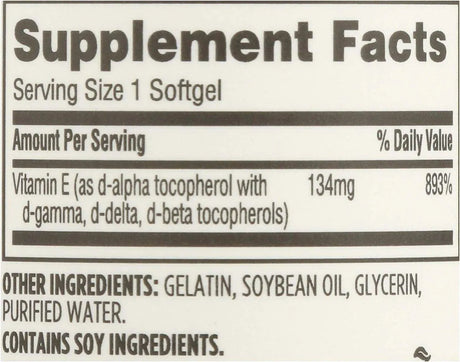 365 - 365 by Whole Foods Market Vitamin E 200 IU 120 Capsulas Blandas - The Red Vitamin MX - Suplementos Alimenticios - {{ shop.shopifyCountryName }}