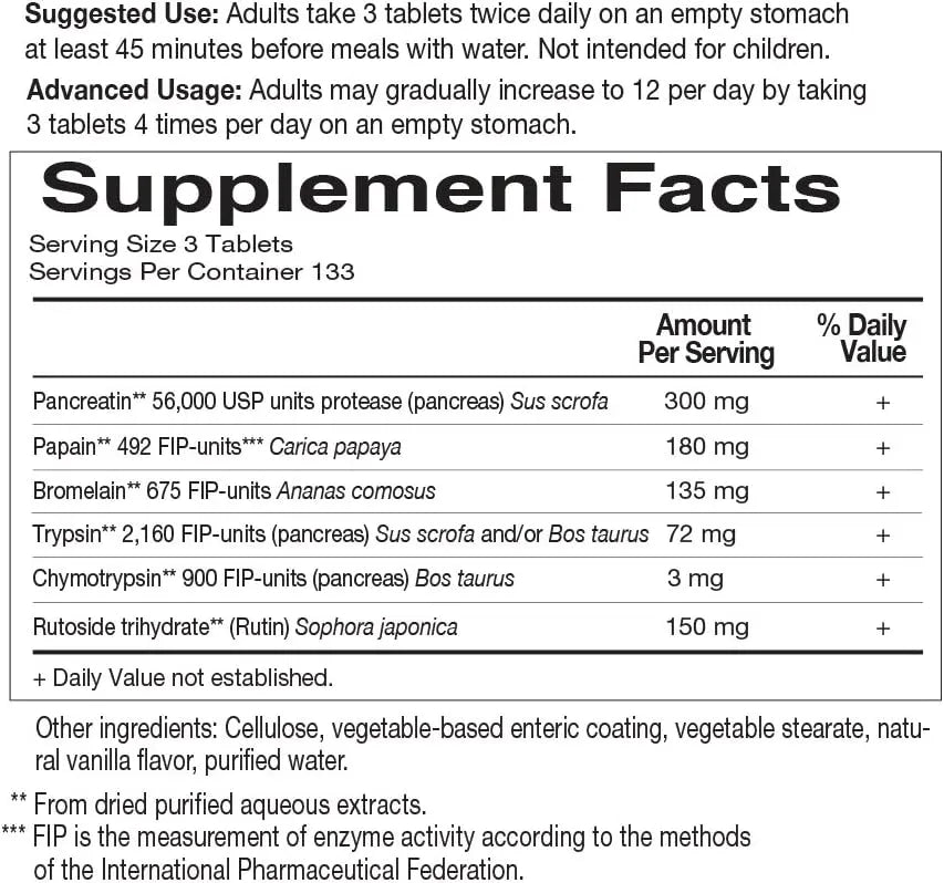 GARDEN OF LIFE - Garden of Life Wobenzym N Joint Health - The Red Vitamin MX - Suplementos Alimenticios - {{ shop.shopifyCountryName }}