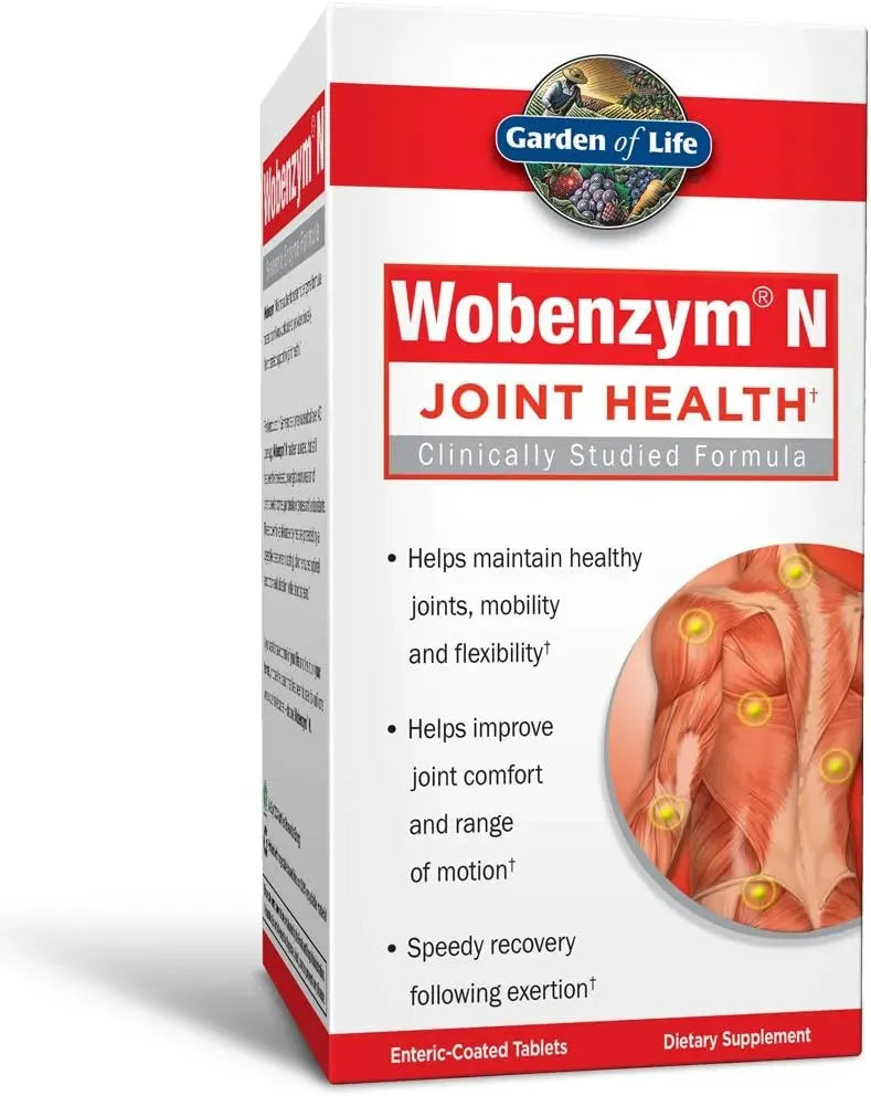 GARDEN OF LIFE - Garden of Life Wobenzym N Joint Health - The Red Vitamin MX - Suplementos Alimenticios - {{ shop.shopifyCountryName }}