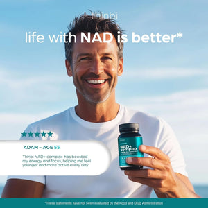 THINBI - Thinbi NAD+ Complex Urolithin A + Resveratrol 60 Capsulas - The Red Vitamin MX - Suplementos Alimenticios - {{ shop.shopifyCountryName }}