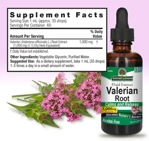 NATURE´S ANSWER - Nature's Answer Valerian Root 2 Fl.Oz. - The Red Vitamin MX - Suplementos Alimenticios - {{ shop.shopifyCountryName }}