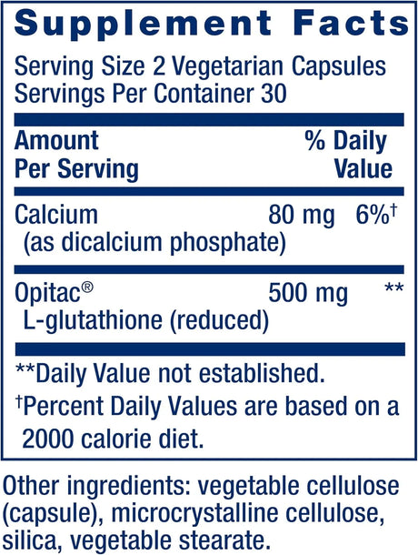 LIFE EXTENSION - Life Extension Glutathione 500Mg. 60 Capsulas - The Red Vitamin MX - Suplementos Alimenticios - {{ shop.shopifyCountryName }}