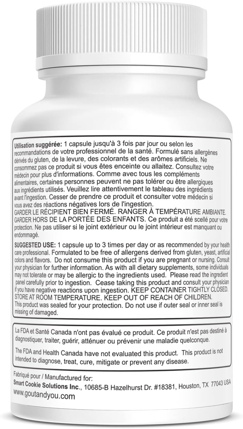 Gout and You Tart Cherry Extract 3000Mg. 90 Capsulas