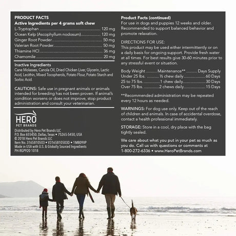 VET'S BEST - Vet's Best Comfort Calm Calming Soft Chews Dog 30 Masticables - The Red Vitamin MX - Relajantes Para Perros - {{ shop.shopifyCountryName }}