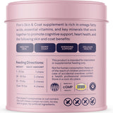 Finn Skin & Coat Salmon Oil Supplement for Dogs 90 Masticables