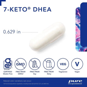 PURE ENCAPSULATIONS - Pure Encapsulations 7-Keto DHEA 25Mg. 120 Capsulas - The Red Vitamin MX - Suplementos Alimenticios - {{ shop.shopifyCountryName }}