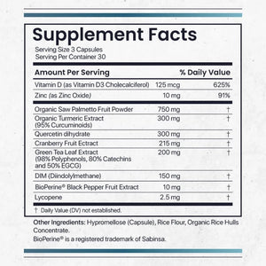 NATURE'S PURE BLEND - Nature's Pure Blend Prostate Flow Prostate Support 90 Capsulas - The Red Vitamin MX - Suplementos Alimenticios - {{ shop.shopifyCountryName }}