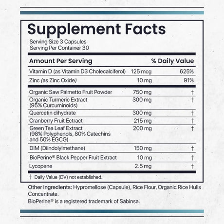 NATURE'S PURE BLEND - Nature's Pure Blend Prostate Flow Prostate Support 90 Capsulas - The Red Vitamin MX - Suplementos Alimenticios - {{ shop.shopifyCountryName }}