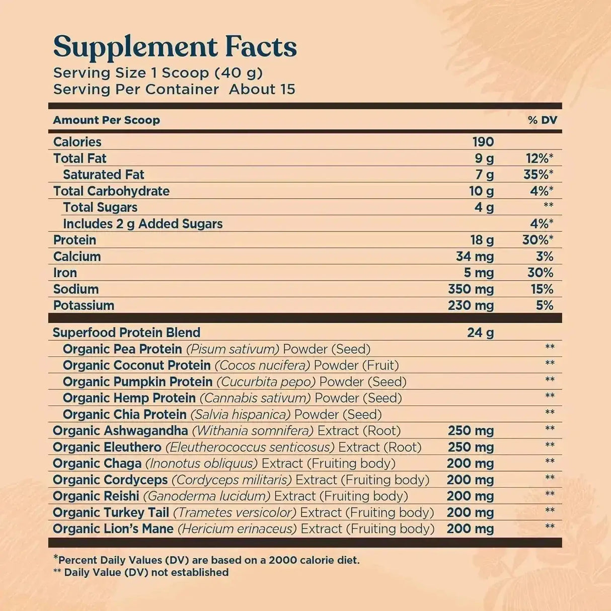FOUR SIGMATIC - Four Sigmatic Organic Vegan Protein Powder Sweet Vanilla 600Gr. - The Red Vitamin MX - Suplementos Alimenticios - {{ shop.shopifyCountryName }}