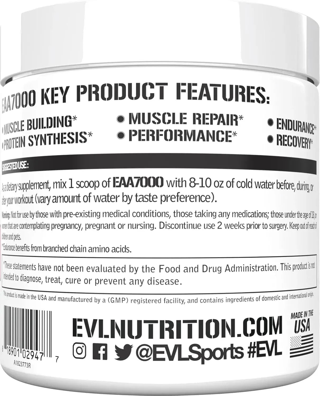 EVLUTION - Evlution Nutrition EAA7000 30 Servicios Pink Lemonade 309Gr. - The Red Vitamin MX - Suplementos Alimenticios - {{ shop.shopifyCountryName }}