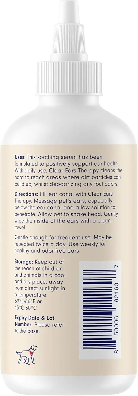 PETLAB CO. - PetLab Co. Clear Ears Therapy Ear Cleaner for Dogs 4 Fl.Oz. - The Red Vitamin MX - Cuidado Del Oído De Perros - {{ shop.shopifyCountryName }}
