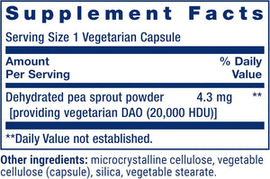 LIFE EXTENSION - Life Extension Food Sensitivity Relief with Diamine Oxidase 60 Capsulas - The Red Vitamin MX - Suplementos Alimenticios - {{ shop.shopifyCountryName }}