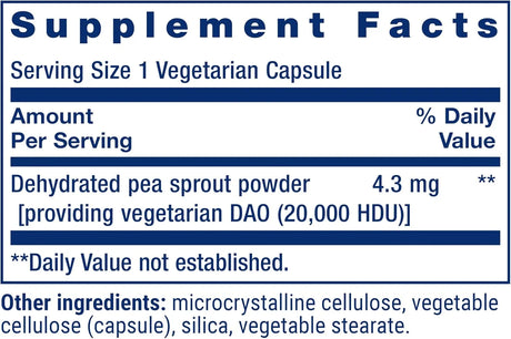 LIFE EXTENSION - Life Extension Food Sensitivity Relief with Diamine Oxidase 60 Capsulas - The Red Vitamin MX - Suplementos Alimenticios - {{ shop.shopifyCountryName }}