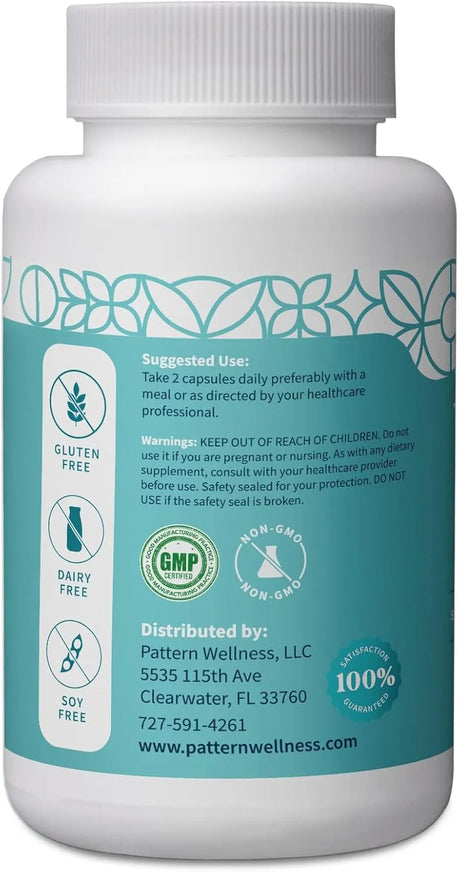 PATTERN WELLNESS - Pattern Wellness Vitamin B Complex 60 Capsulas - The Red Vitamin MX - Suplementos Alimenticios - {{ shop.shopifyCountryName }}