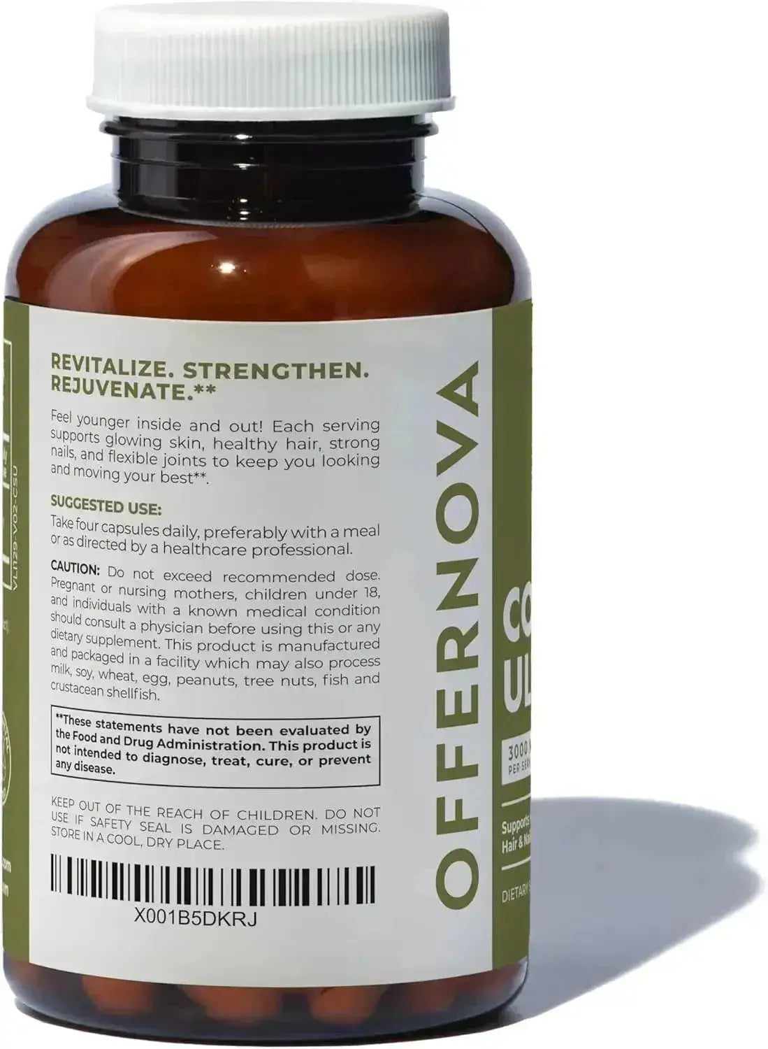 OFFERNOVA - Offernova Collagen Ultra 3000Mg. 90 Capsulas - The Red Vitamin MX - Suplementos Alimenticios - {{ shop.shopifyCountryName }}