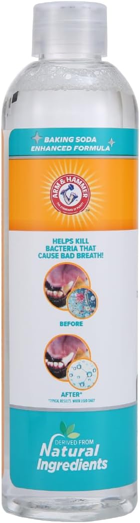 Arm & Hammer for Pets Advanced Care Dental Water Additive for Cats 237Ml. 2 Pack