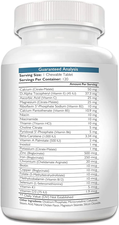 NUTRITION STRENGTH - Nutrition Strength Multivitamins for Dogs 120 Tabletas Masticables - The Red Vitamin MX - Multivitamínicos Para Perros - {{ shop.shopifyCountryName }}