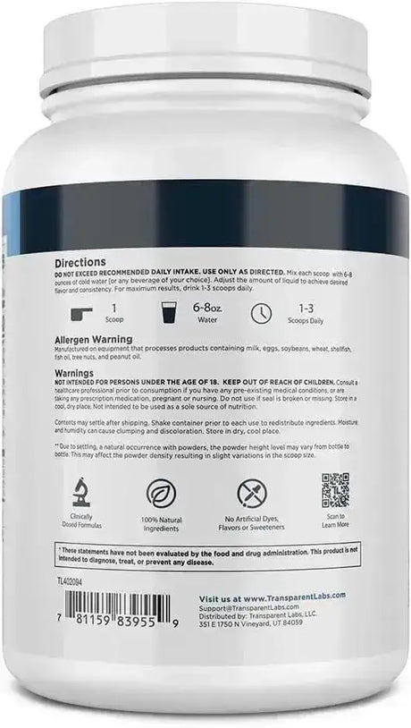 TRANSPARENT LABS - Transparent Labs Grass-Fed Whey Protein Isolate 30 Servicios Chocolate Peanut Butter 2.45Lb. - The Red Vitamin MX - Suplementos Alimenticios - {{ shop.shopifyCountryName }}