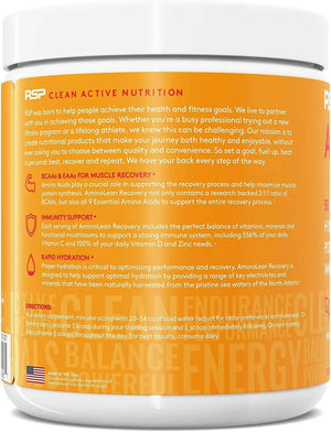 RSP - RSP AminoLean Recovery 30 Servicios Blood Orange 253Gr. - The Red Vitamin MX - Suplementos Alimenticios - {{ shop.shopifyCountryName }}