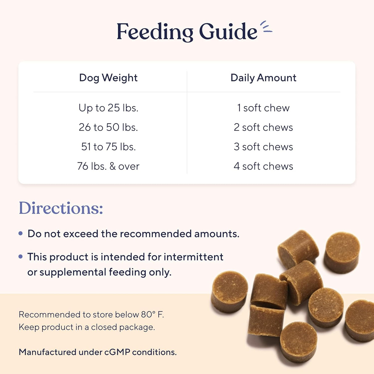 Pawfy Calming Chews for Dogs Turkey Treats 30 Masticables