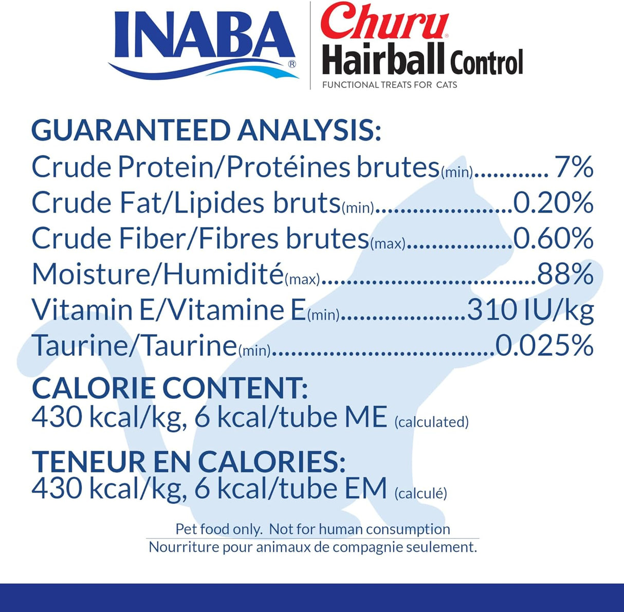 INABA Churu Hairball Control Functional Creamy Lickable Purée Cat Treat Tuna Recipe 24 Pack