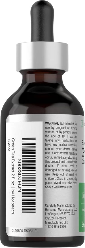 HORBAACH - Horbaach Green Tea Extract Liquid 2 Fl.Oz. - The Red Vitamin MX - Suplementos Alimenticios - {{ shop.shopifyCountryName }}