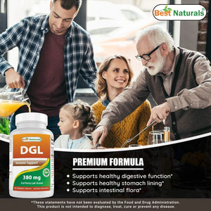 BEST NATURALS - Best Naturals DGL Chewable 380Mg. 180 Tabletas Masticables - The Red Vitamin MX - Suplementos Alimenticios - {{ shop.shopifyCountryName }}