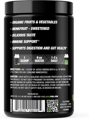 JOCKO FUEL - Jocko Fuel Daily Greens Powder 30 Servicios Coconut/Pineapple 300Gr. - The Red Vitamin MX - Suplementos Alimenticios - {{ shop.shopifyCountryName }}