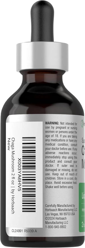 HORBAACH - Horbaach Chaga Mushroom Liquid Extract 2 Fl.Oz. - The Red Vitamin MX - Suplementos Alimenticios - {{ shop.shopifyCountryName }}