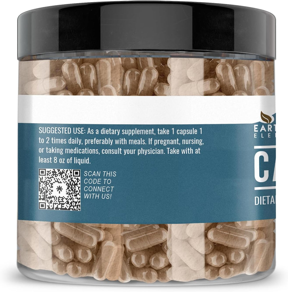 Earthborn Elements Cacao 200 Capsulas