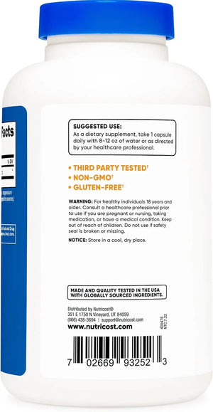 NUTRICOST - Nutricost L-Ornithine 500Mg. 180 Capsulas 2 Pack - The Red Vitamin MX - Suplementos Alimenticios - {{ shop.shopifyCountryName }}