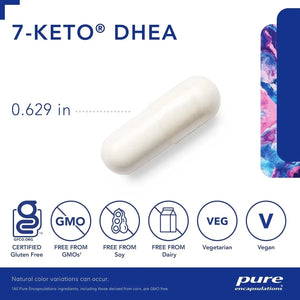 PURE ENCAPSULATIONS - Pure Encapsulations 7-Keto DHEA 50Mg. 60 Capsulas - The Red Vitamin MX - Suplementos Alimenticios - {{ shop.shopifyCountryName }}