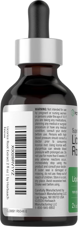 HORBAACH - Horbaach Licorice Root Extract 2 Fl.Oz. - The Red Vitamin MX - Suplementos Alimenticios - {{ shop.shopifyCountryName }}