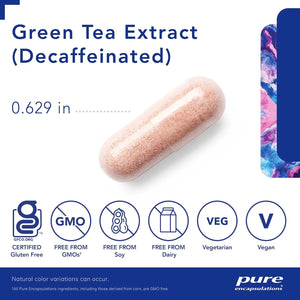 PURE ENCAPSULATIONS - Pure Encapsulations Green Tea Extract 120 Capsulas - The Red Vitamin MX - Suplementos Alimenticios - {{ shop.shopifyCountryName }}